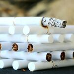 stack of cigarettes